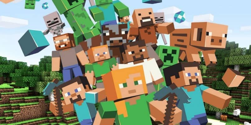 personajes minecraft