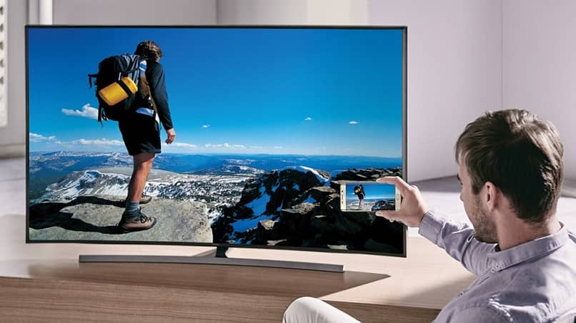 smart tv y smartphone