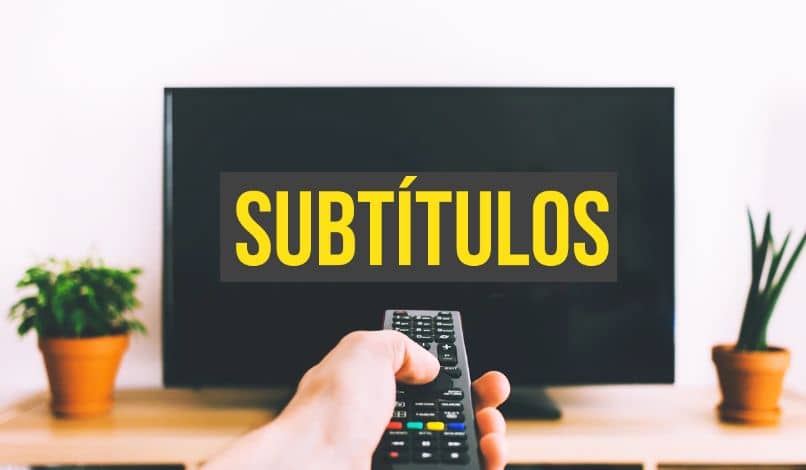 tv subtitulos mano control