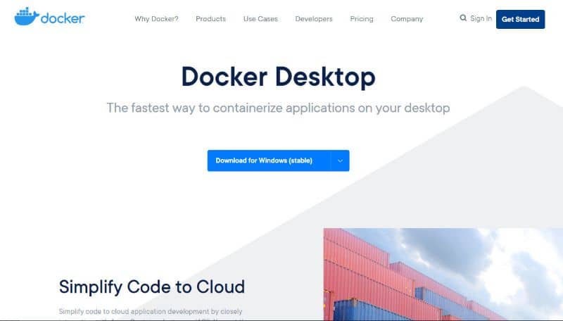 Asenna Docker Desktop