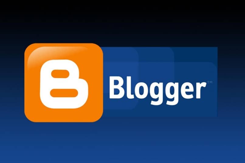 sininen blogger -logo