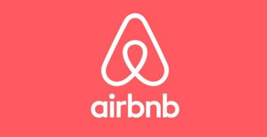 Airbnb logo rosado