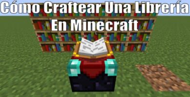 Craftear una libreria en Minecraft 1