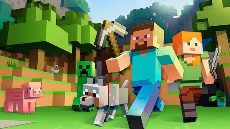 animales personajes minecraft