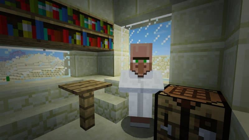 atraer aldeanos en minecraft