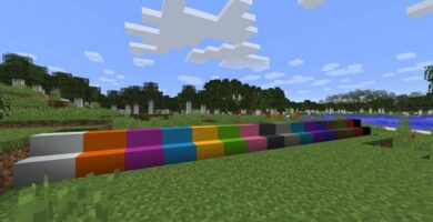 bloques de colores de minecraft