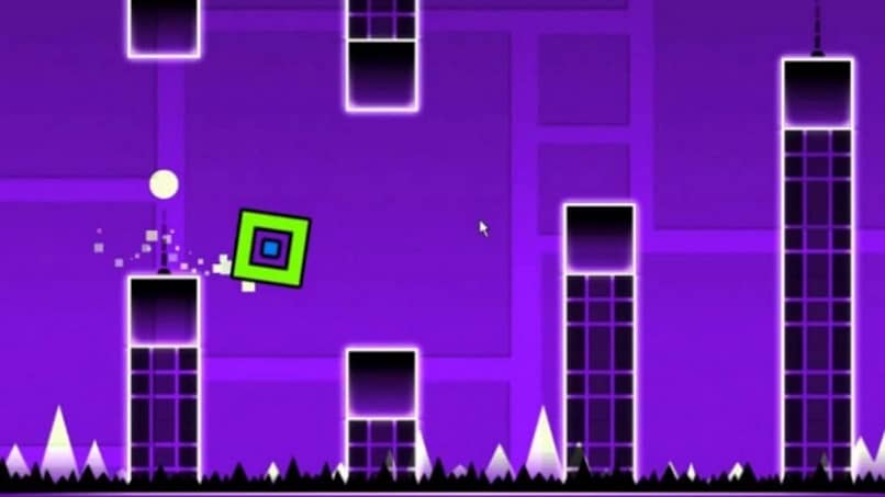 geometry dash juego video pantalla 10242