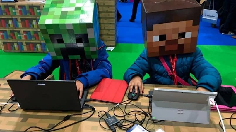 jugadores de minecraft