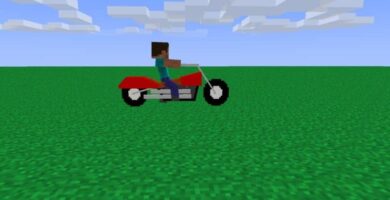 motorbike en minecraft