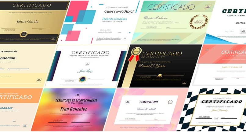 plantillas certificados diplomas personalizables 13466