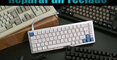 teclado mesa caja carton