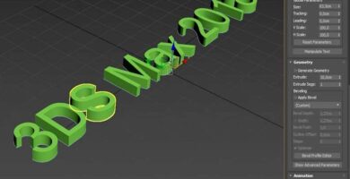 texto verde 3d 11419